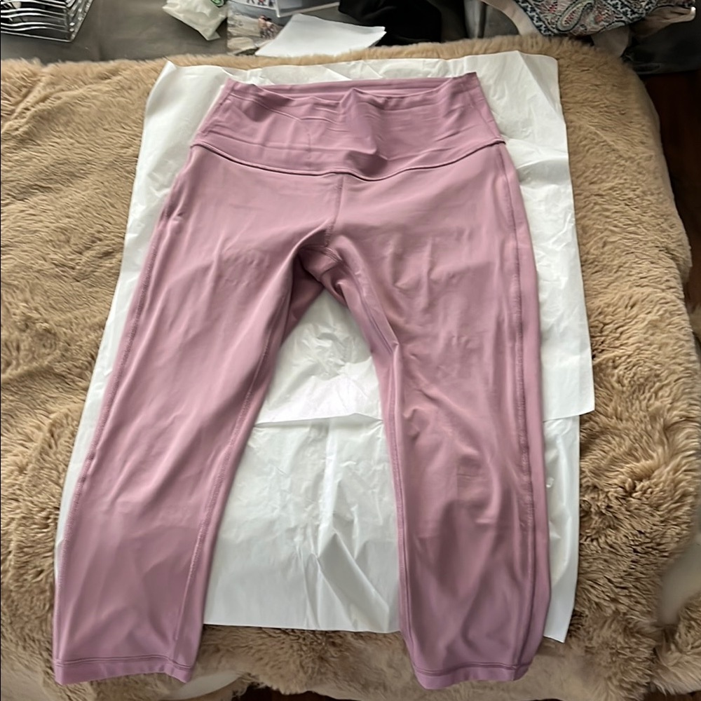 Lululemon Pink High-Waisted Leggings
